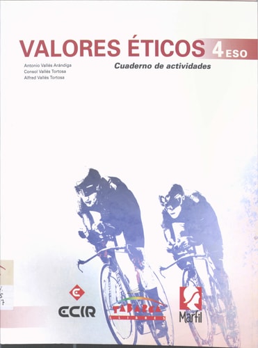 Valores Éticos 4º cuaderno – Tabarca Llibres
