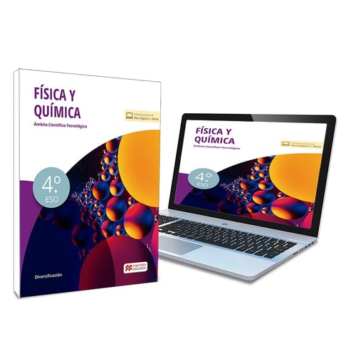 Física y Química 4º - Libro de texto en formato físico de Diversificación Curricular 4º ESO – Macmillan