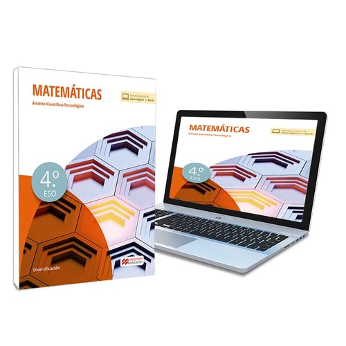 Matemáticas 4º - Libro de texto en formato físico de Diversificación Curricular 4º ESO – Macmillan