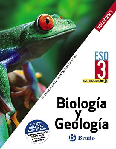 Generación B Biología y Geología 3 ESO 3 volúmenes – Editorial Bruño