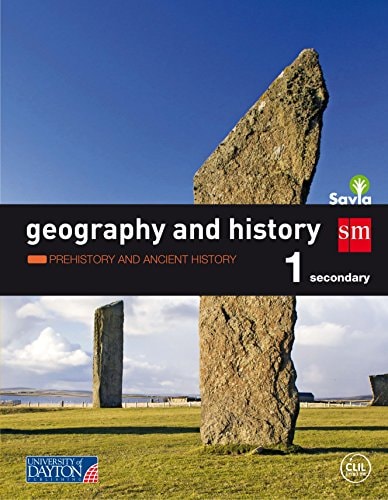 Geography and history. 1 Secondary. Savia – U.D. Publishing S.A. de C.V.