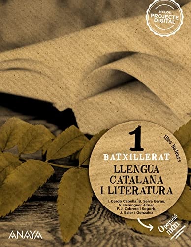 Llengua Catalana I Literatura - Anaya