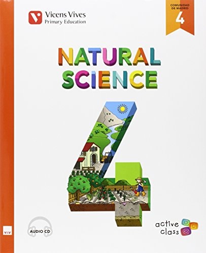 NATURAL SCIENCE 4 MADRID+ CD (ACTIVE CLASS) – Editorial Vicens Vives