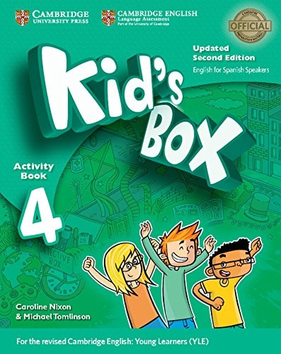 Kid'S Box Level 4 Activity Book With Cd Rom And My Home Booklet Updated English For Spanish Speakers 2Nd Edition - Cambridge