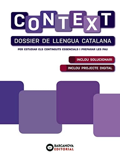 Context. Dossier De Llengua Catalana - Barcanova