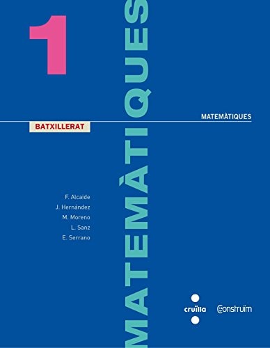 Matemàtiques. 1 Batxillerat - Cruilla