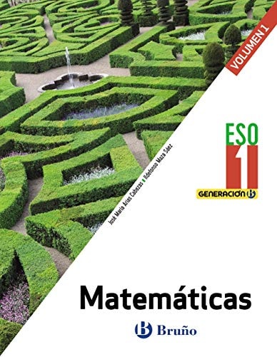 Generación B Matemáticas 1 ESO 3 volúmenes – Editorial Bruño