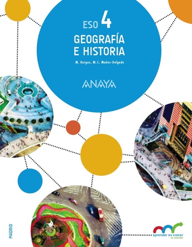 Geografía e Historia 4. (Trimestres) – ANAYA EDUCACIÓN