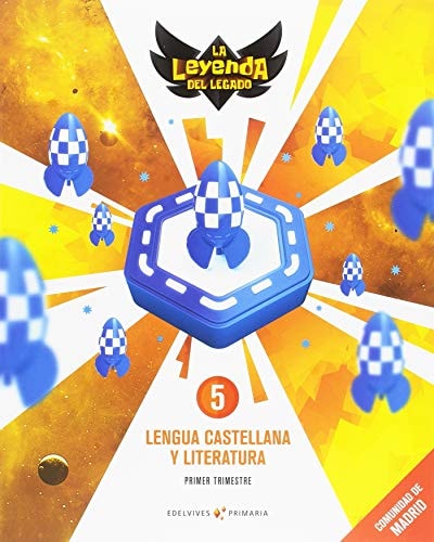 Proyecto: La leyenda del Legado. Lengua castellana y Literatura 5. Comunidad de Madrid. Trimestres – Editorial Luis Vives (Edelvives)