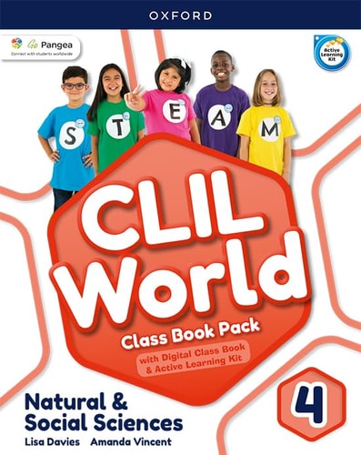 Clil World Natural & Social Sciences 4. Class Book - Oxford