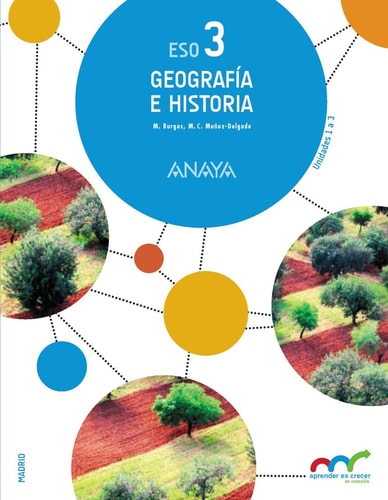 Geografía e Historia 3. (Trimestres) – ANAYA EDUCACIÓN