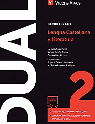 Dual Lengua Y Literatura 2 Bach(Digital+Libro+Act) - Vicens Vives