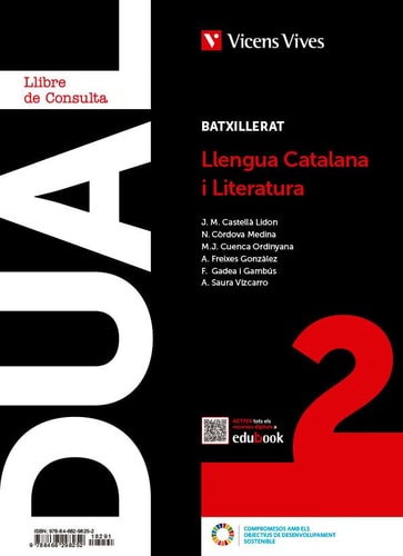 Llengua Catalana I Lit 2 (Lc+Qa+Digital) (Dual) - Vicens Vives