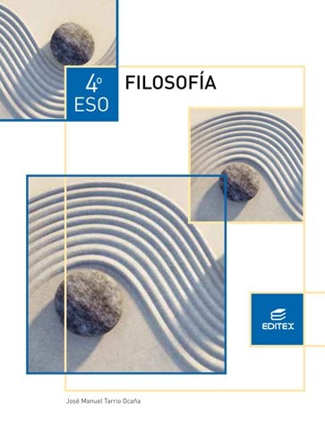 Filosofía 4º ESO – Editorial Editex