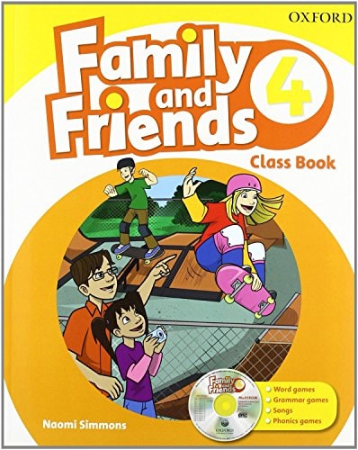 Family & Friends 4. Class Book And Multi-Rom Pack - Oxford